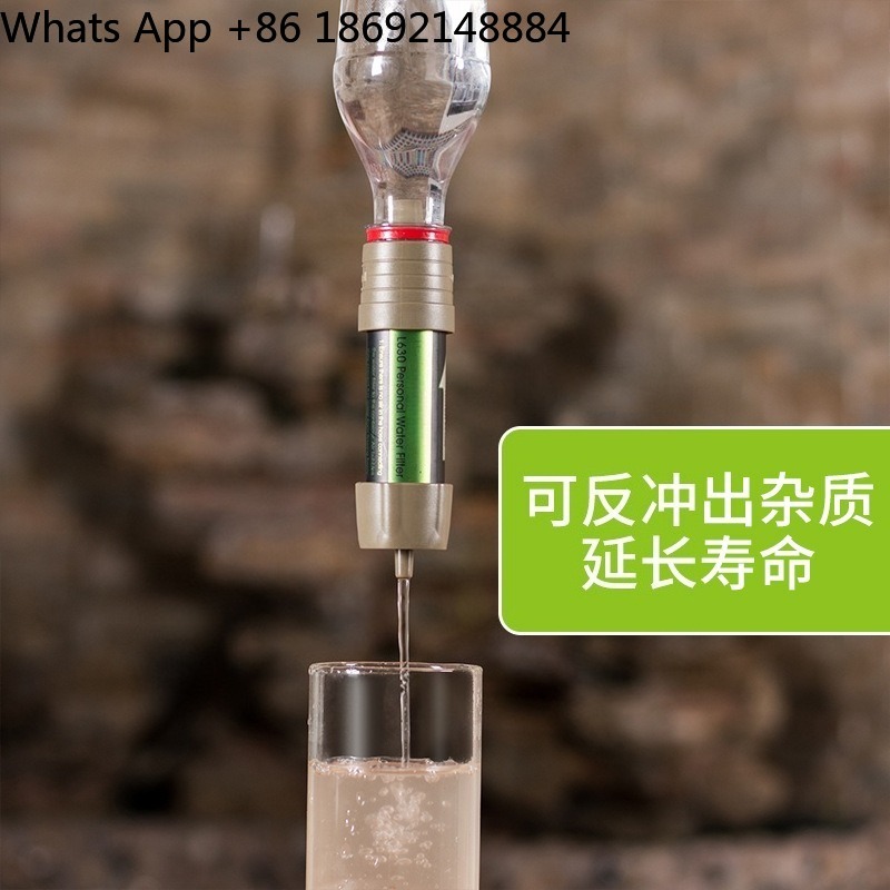 Water Purification Straw - ถุงกรองน้ำแบบพกพาสำหรับกรองน้ำกลางแจ้ง รุ่น L630