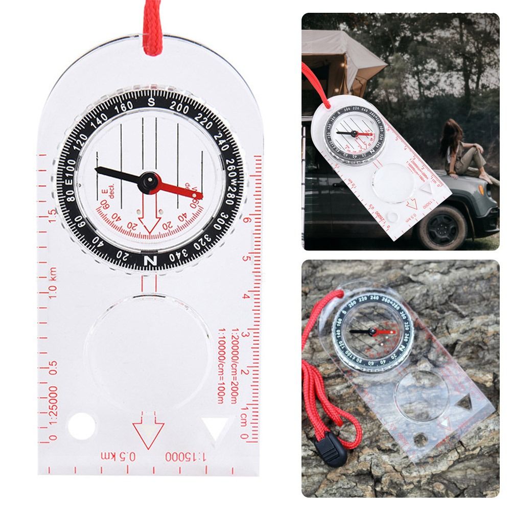 Orienteering Baseplate เข็มทิศ - Compass Lensatic บทวิจารณ์และราคา