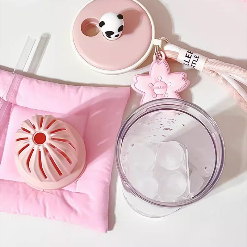650ml Kawaii น้ําขวดกรองน่ารัก - Water Purification Straw บทวิจารณ์และราคา