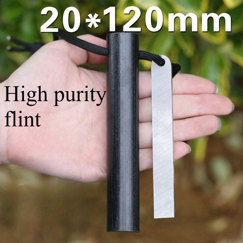 ชุดจุดไฟฉุกเฉิน - หินเหล็กไฟขน - Magnesium Fire Starter บทวิจารณ์และราคา
